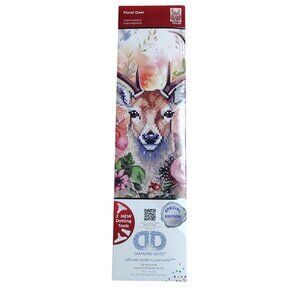 Diamond Dotz Special Edition Floral Deer Facet Art Painting Kit
